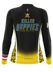 KG Black-Yellow Women's Team Jersey Long Sleeve