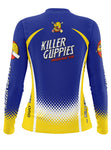 KG Blue-Yellow Women's Team Jersey Long Sleeve