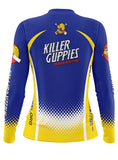 KG Blue-Yellow Women's Team Jersey Long Sleeve