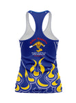 KG Blue-Yellow-Flame Women's Relaxed Tank Top