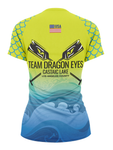 Team Dragon Eyes Women's Athletic Jersey Short Sleeves