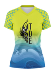 Team Dragon Eyes Women's Athletic Jersey Short Sleeves