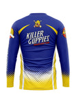 KG Blue-Yellow Men's Team Jersey Long Sleeve