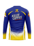 KG Blue-Yellow Men's Team Jersey Long Sleeve