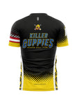 KG Black-Yellow Men's Team Jersey Short Sleeve