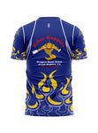 KG Blue-Yellow-Flame Men's Team Jersey Short Sleeve