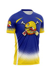 KG Blue-Yellow Men's Team Jersey Short Sleeve