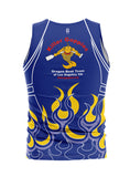 KG Blue-Yellow-Flame Men's Athletic Tank Top