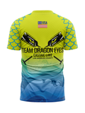 Team Dragon Eyes Men's Athletic Jersey Short Sleeve