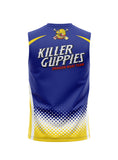 KG Blue-Yellow Men's Prime Sleeveless Top