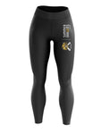 US Navy DBT Women's Compression Leggings (Dual Horizontal Logo)