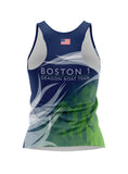 CURRENT Race Jersey Boston 1 Women's Athletic Tank Top