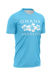 OPA Men's Blue Athletic Jersey Short Sleeve