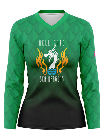 Hell Gate Sea Dragons Women's Performance Jersey Long Sleeve