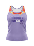 Summer Dragons Women's Athletic Tank Top