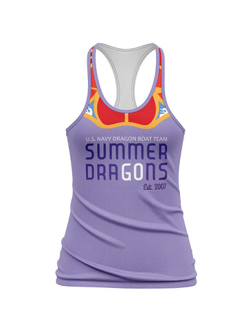 Summer Dragons Women's Relaxed Tank Top