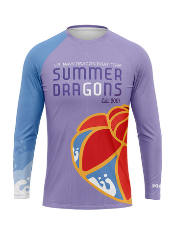 Summer Dragons Men's Performance Jersey Long Sleeve