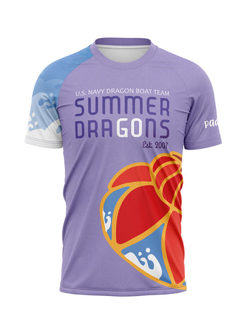 Summer Dragons Men's Performance Jersey Short Sleeve