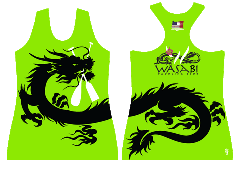 Wasabi Blank- Women's H2O Fitted Tank Top