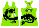 Wasabi Special Dragon- Women's H2O Fitted Tank Top