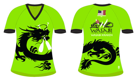 Wasabi Kraken- Women's H2O Short Sleeve Jersey
