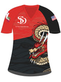 San Diego DBT Women's h2O Athletic Jersey Short Sleeve