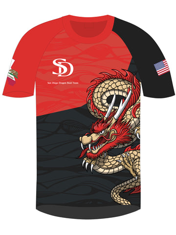San Diego DBT Men's h2O Athletic Jersey Short Sleeve
