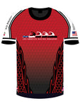 LARD h2O Men's Athletic Jersey Short Sleeve (Red)