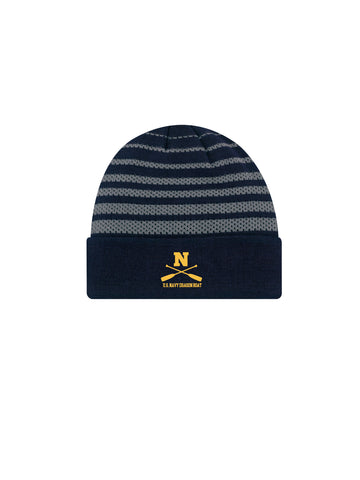 US Navy DBT Mesh Stripe Knit Cap (Full Logo)