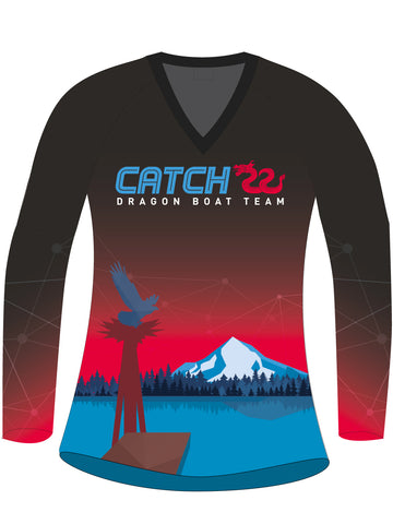 Catch 22 h2O Women's Athletic Jersey Long Sleeve